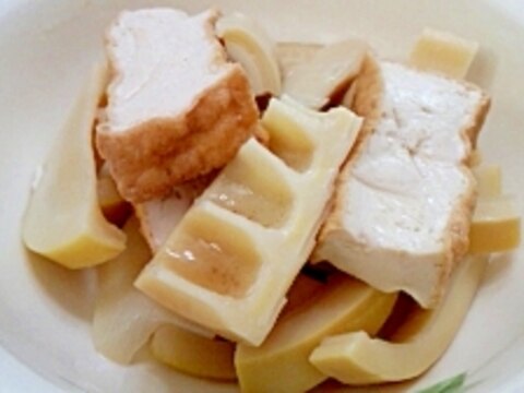 淡竹と厚揚げの煮物 レシピ 作り方 By ことんとんとん 楽天レシピ 淡竹と厚揚げの煮物 レシピ 作り方 By ことんとんとん 楽天レシピ